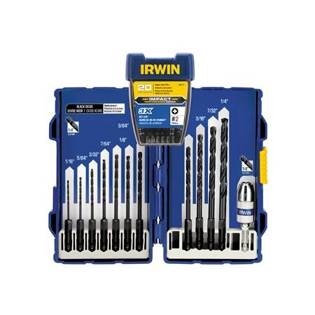 IRWIN IMPACT DRILL/DRIVE SET 32PC HN1840319